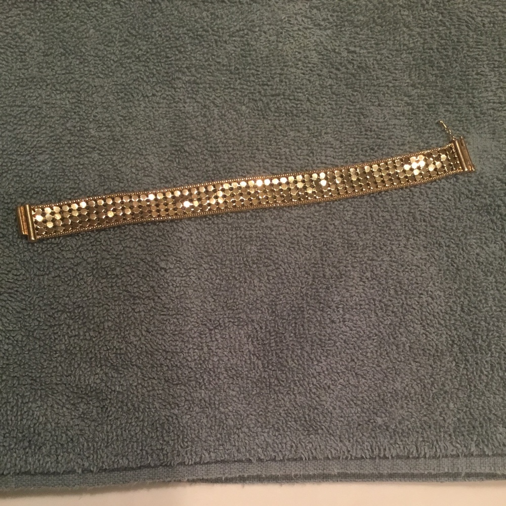 Antique vintage Italian 14k gold bracelet